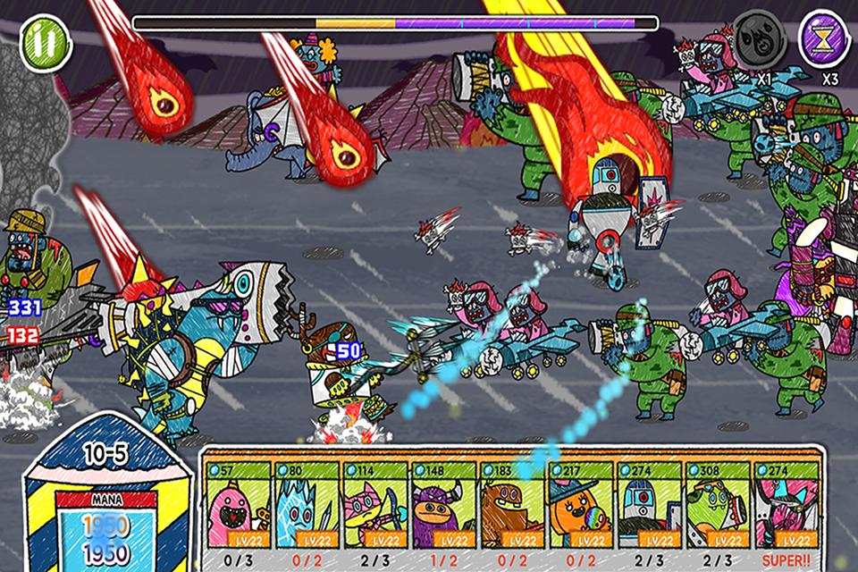 Monster VS Zombie Game Screenshot
