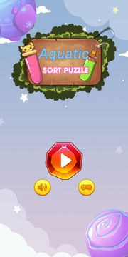 Aquatic Sort Puzzle Challenge Game Screenshot