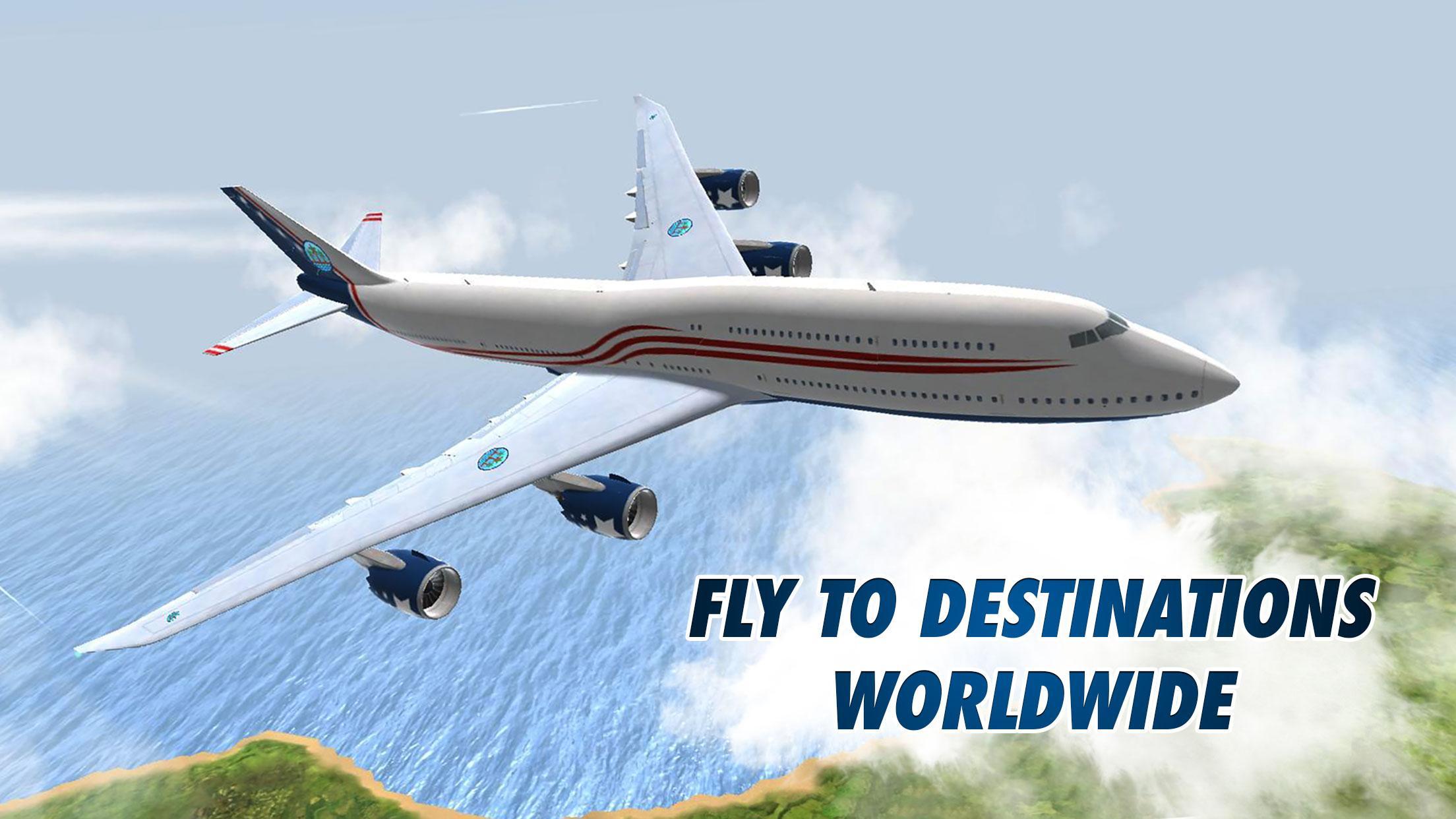 Take Off Flight Simulator Game Screenshot