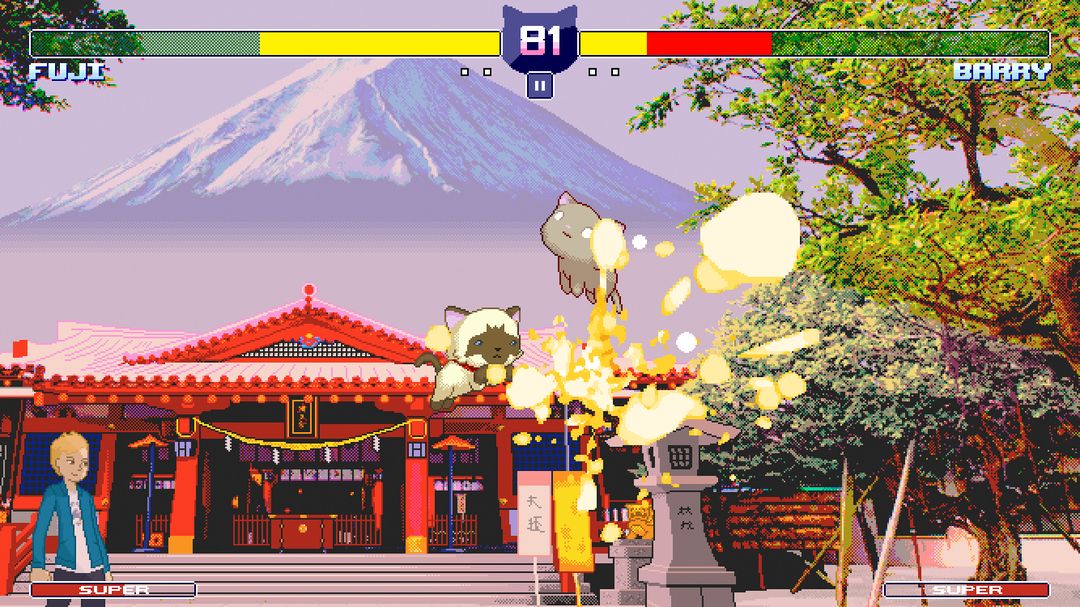 Cat Puncher screenshot game