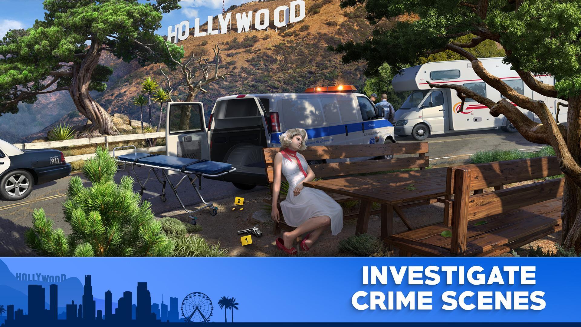 Screenshot of Crime Mysteries™: Find objects & match 3 puzzle