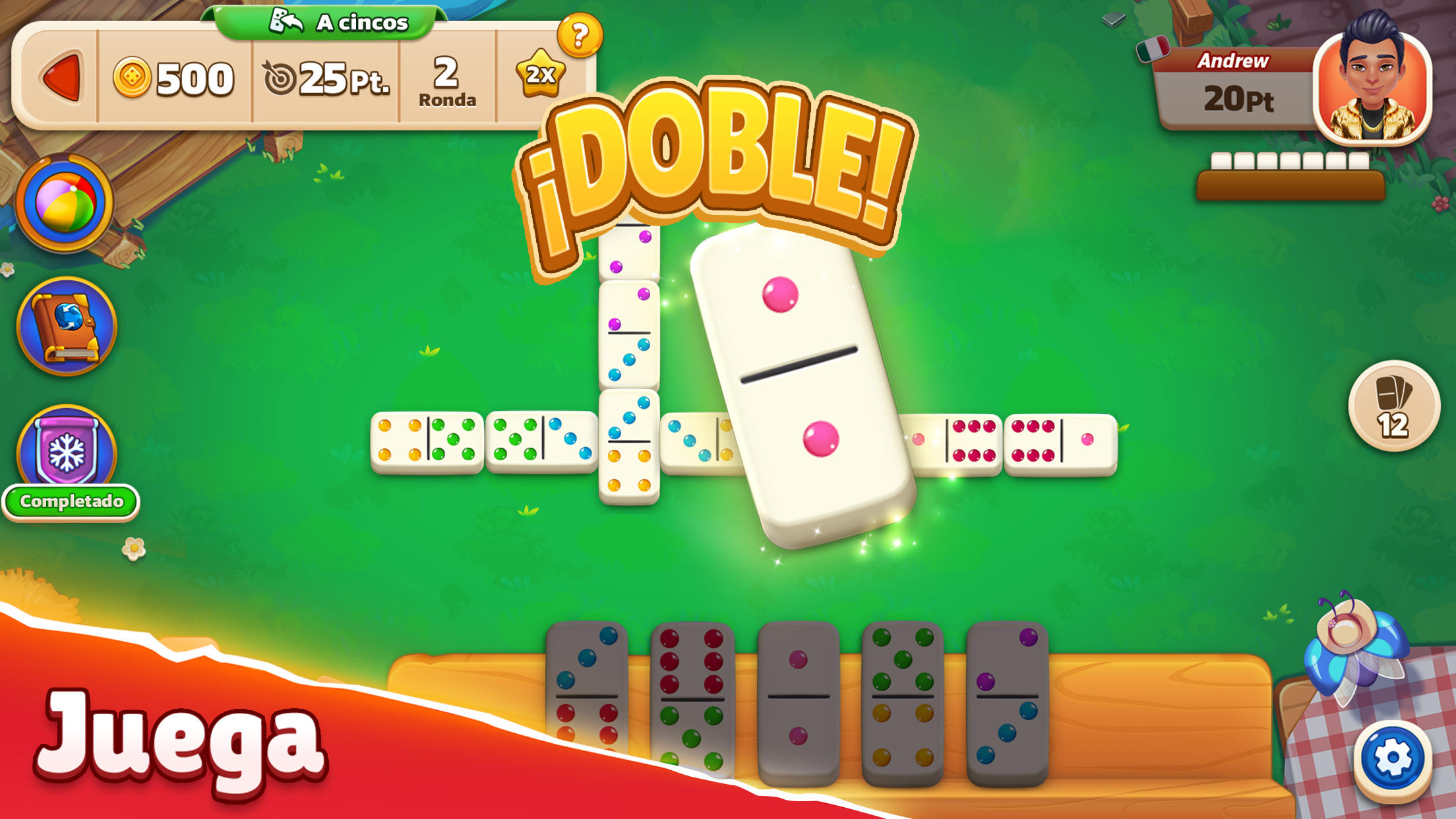 Screenshot 1 of Domino Go: Partidas en línea 3.8.5