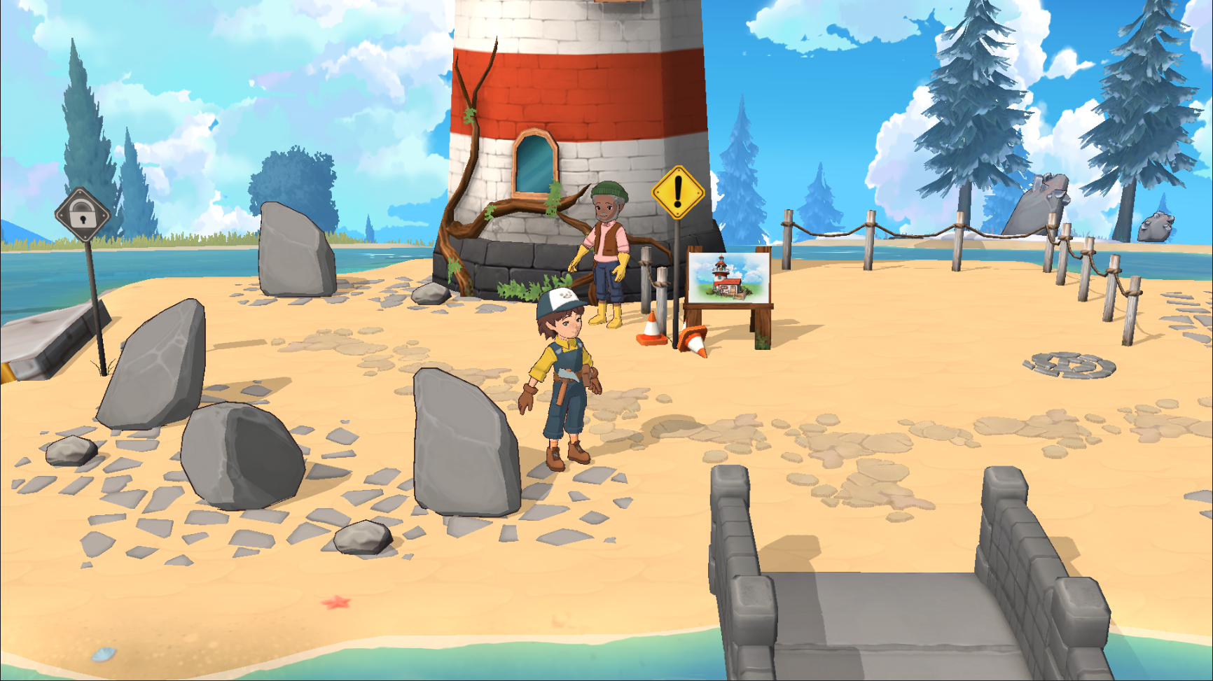 Screenshot 1 of หมู่เกาะโคซี่ - งานฝีมือและสร้าง 0.3.1