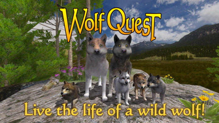 Скриншот игры WolfQuest