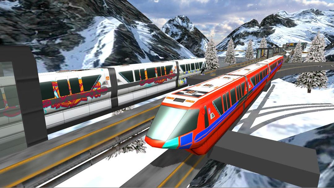 Monorail Simulator 3D ภาพหน้าจอเกม