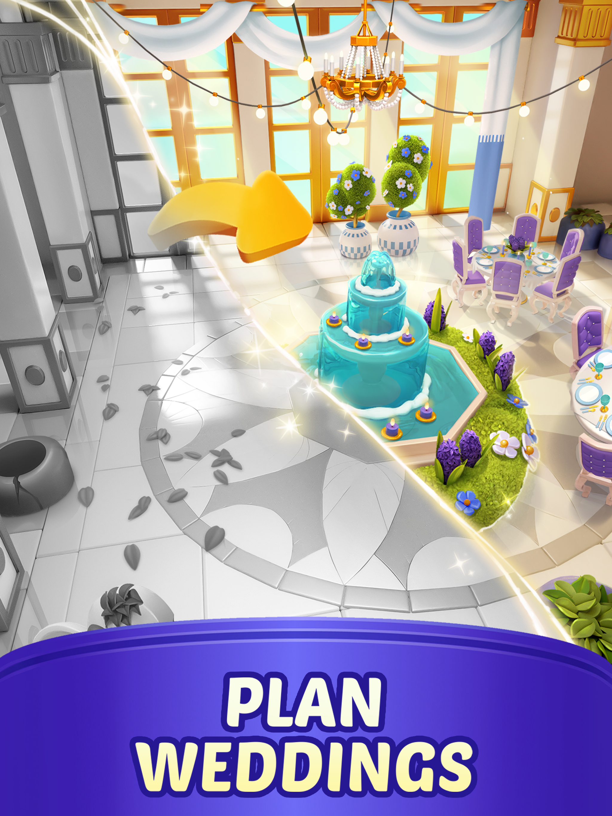 Cuplikan Layar Game Wedding Planner: Perfect Match