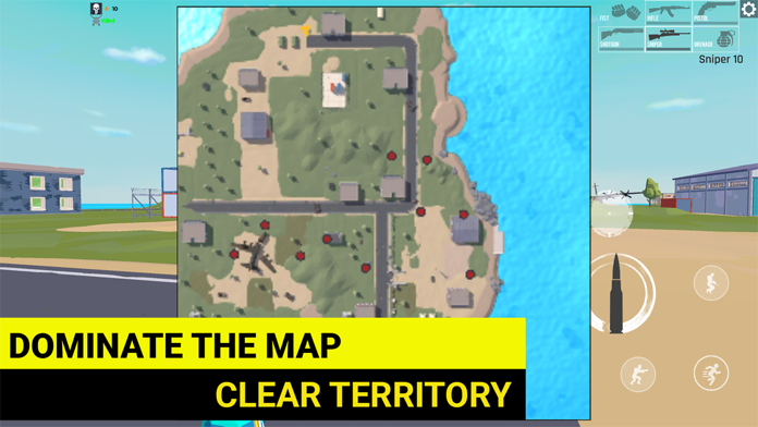 Fort Fire Survival War Craft Game Screenshot