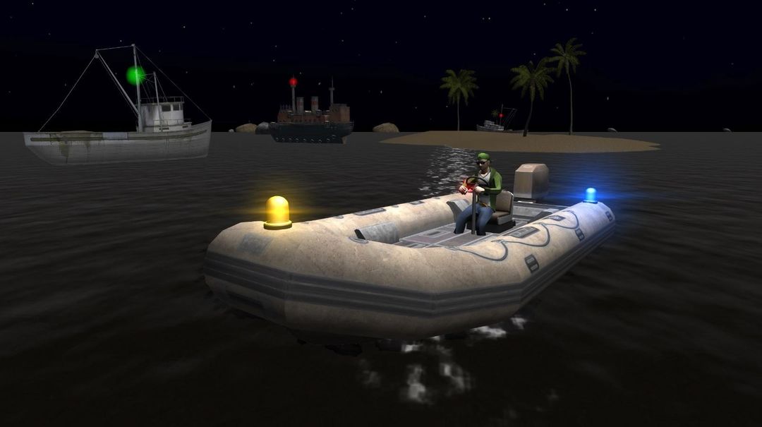 American Boat Coast Lifeguard Rescue 2020 screenshot game