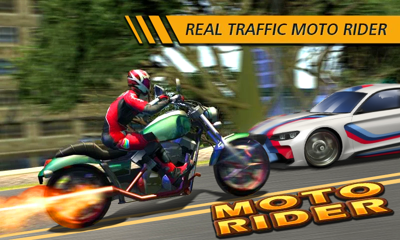 Moto Rider ภาพหน้าจอเกม