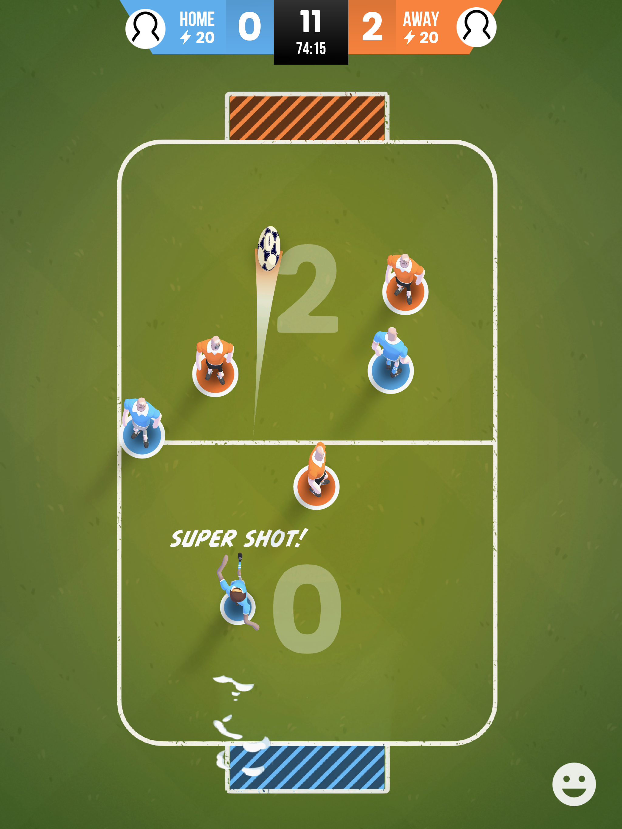Pitch Invaders Game Screenshot