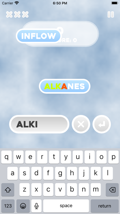 Typer - Speed Typing Game Game Screenshot