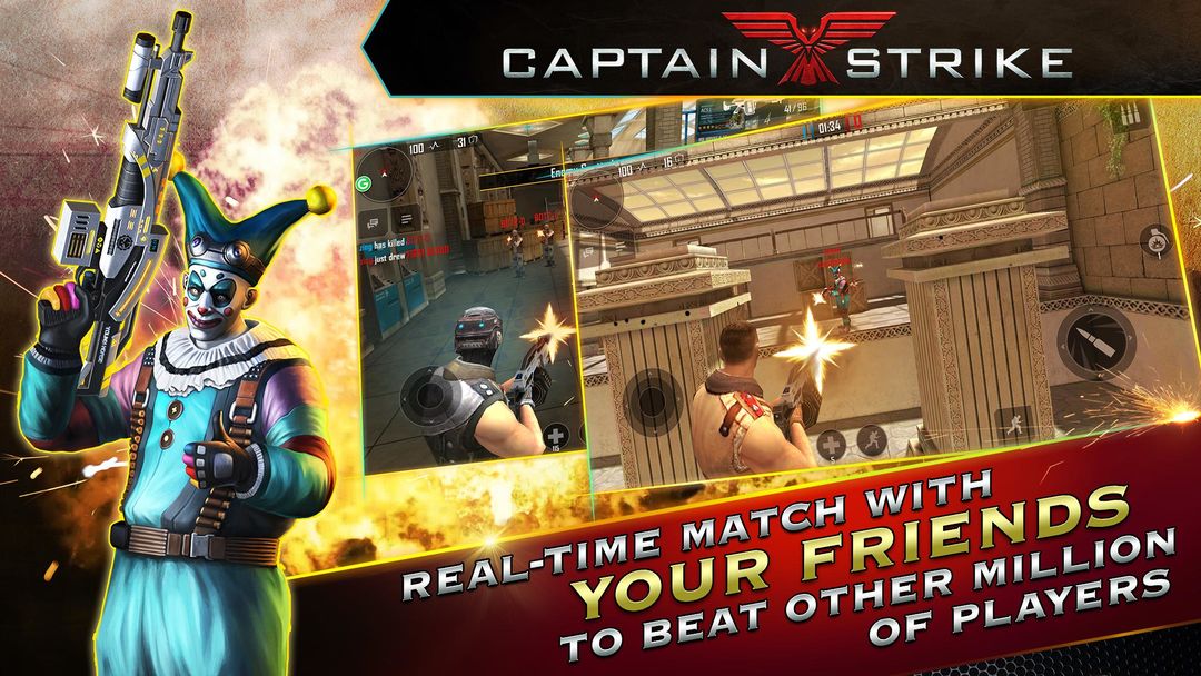 Captain Strike: Reloaded ภาพหน้าจอเกม