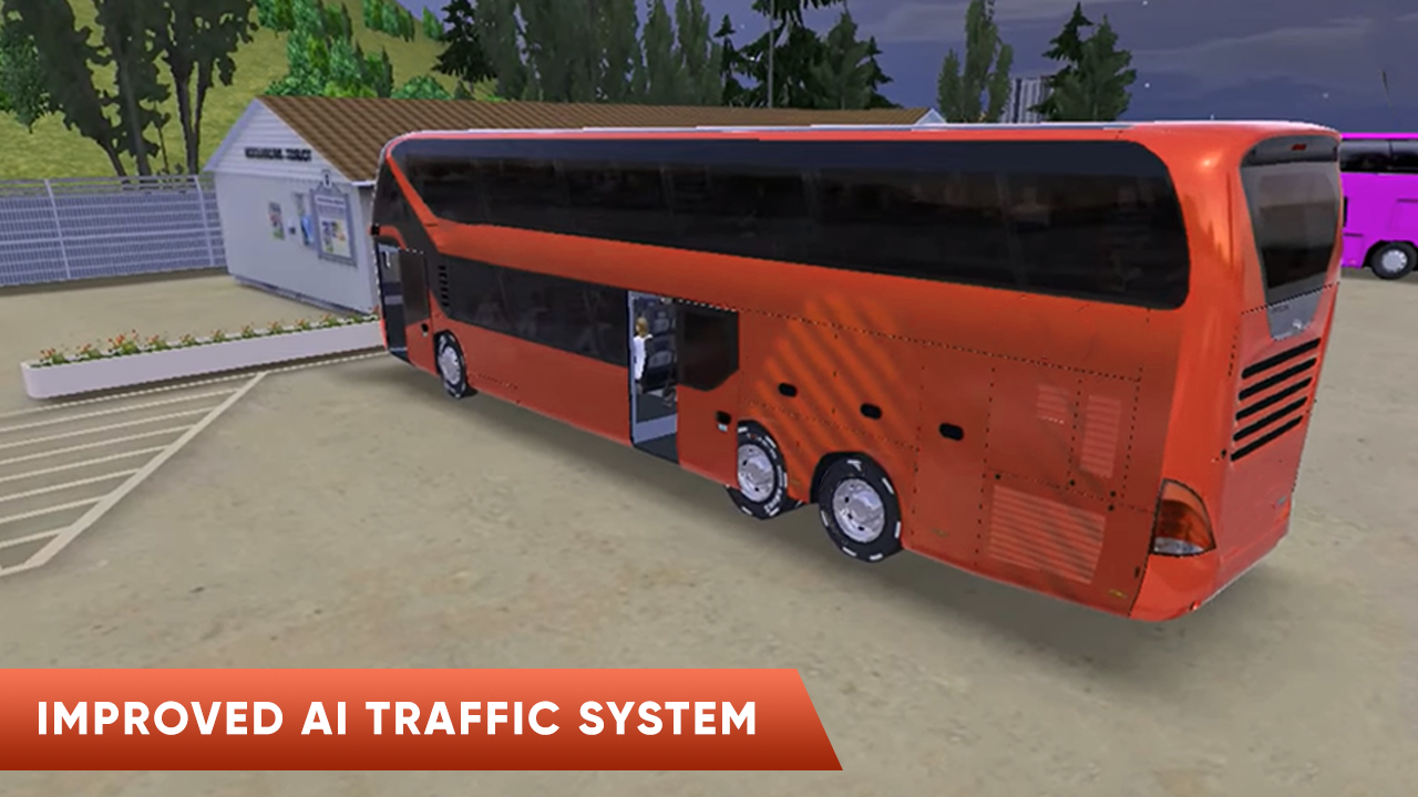 Bus Simulator: Bus Rush 게임 스크린샷