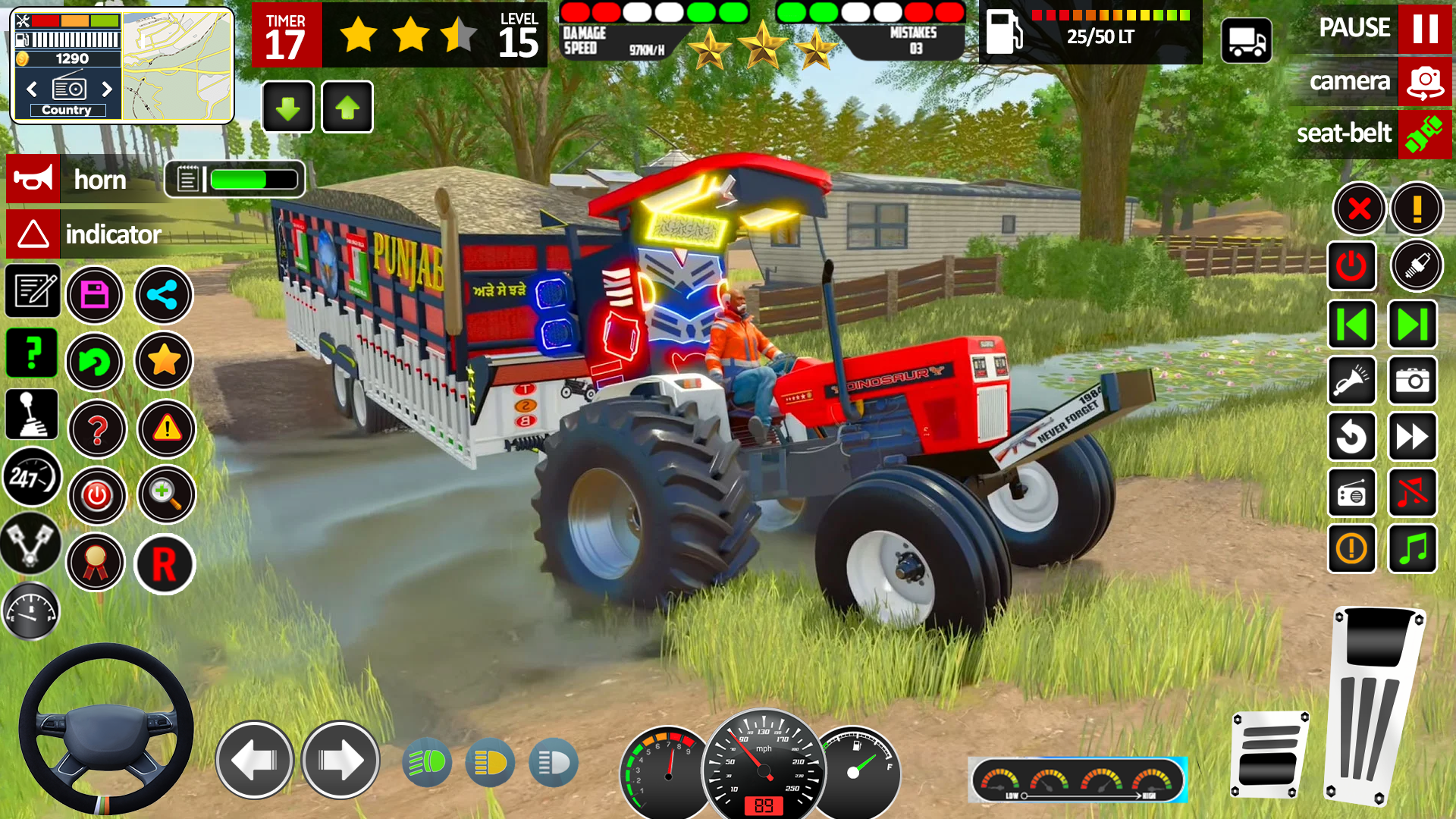 Indian Tractor Real Farming 3d Game Screenshot