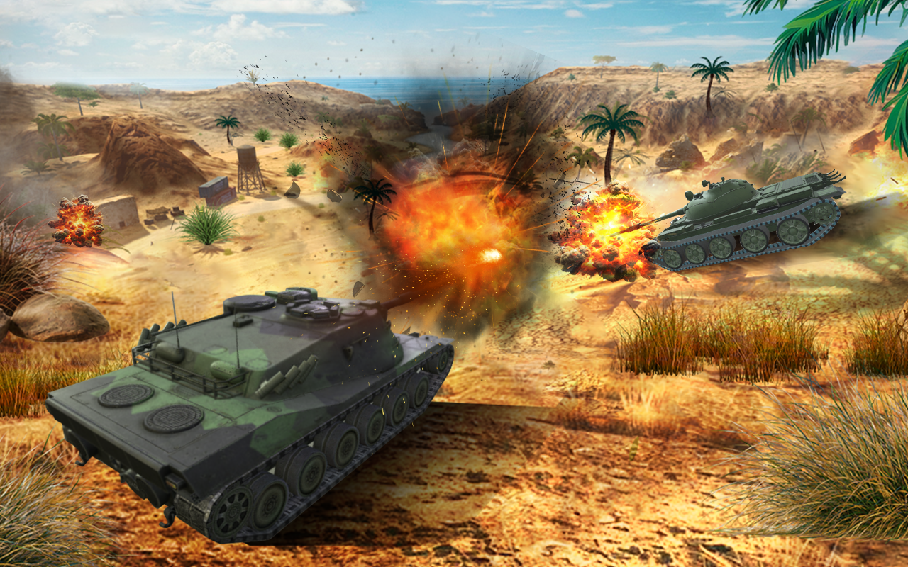 Russian Tanks War Games Game Screenshot