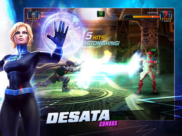Captura de Pantalla del Juego Marvel Batalla de Superhéroes