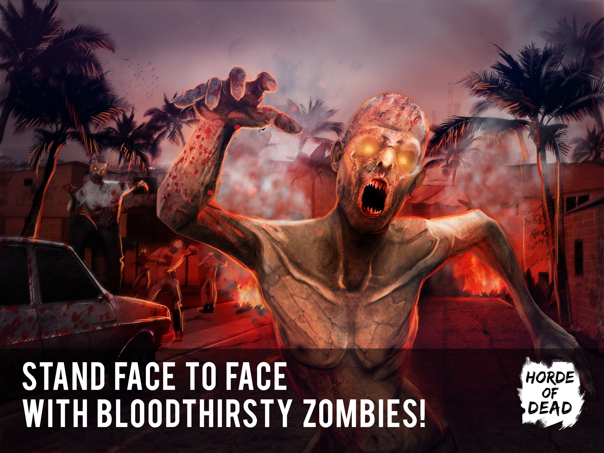 Horde of Dead: Zombie Plague ゲームのスクリーンショット