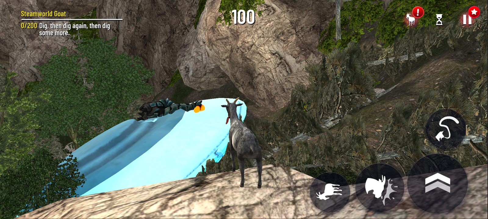 Goat Simulator Game Screenshot