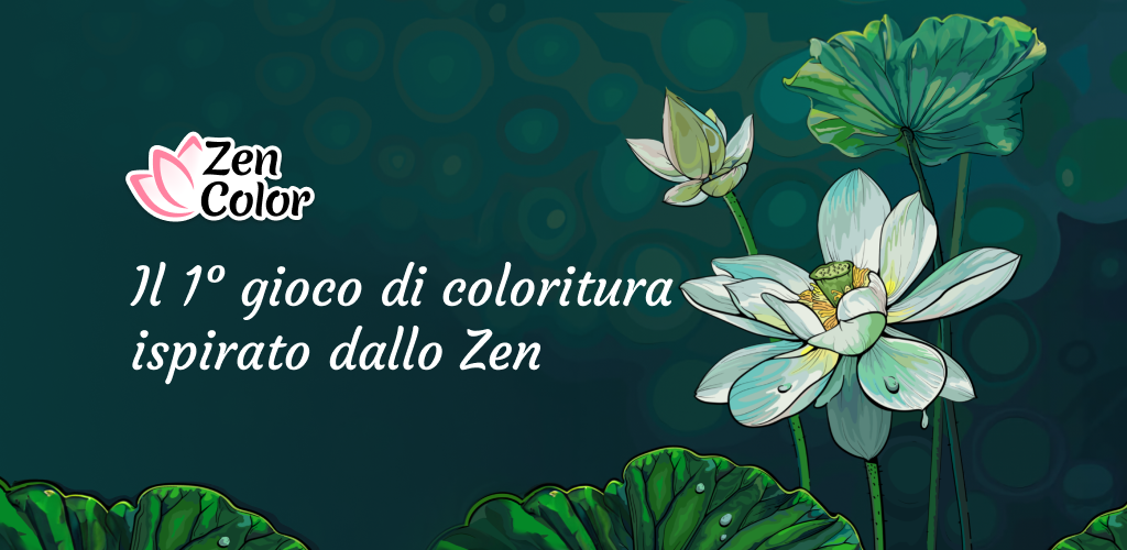 Banner of Zen Color - Colore per numero 