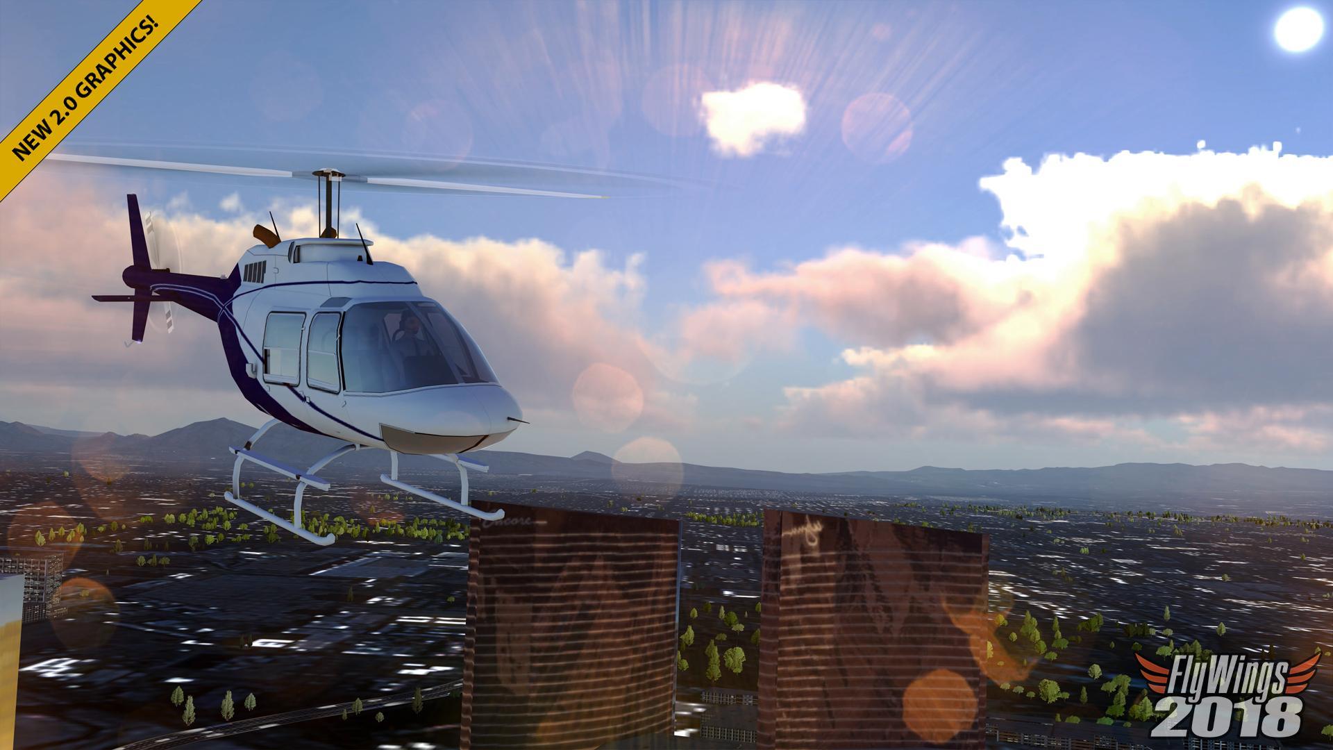Flight Simulator 2018 FlyWings 遊戲截圖