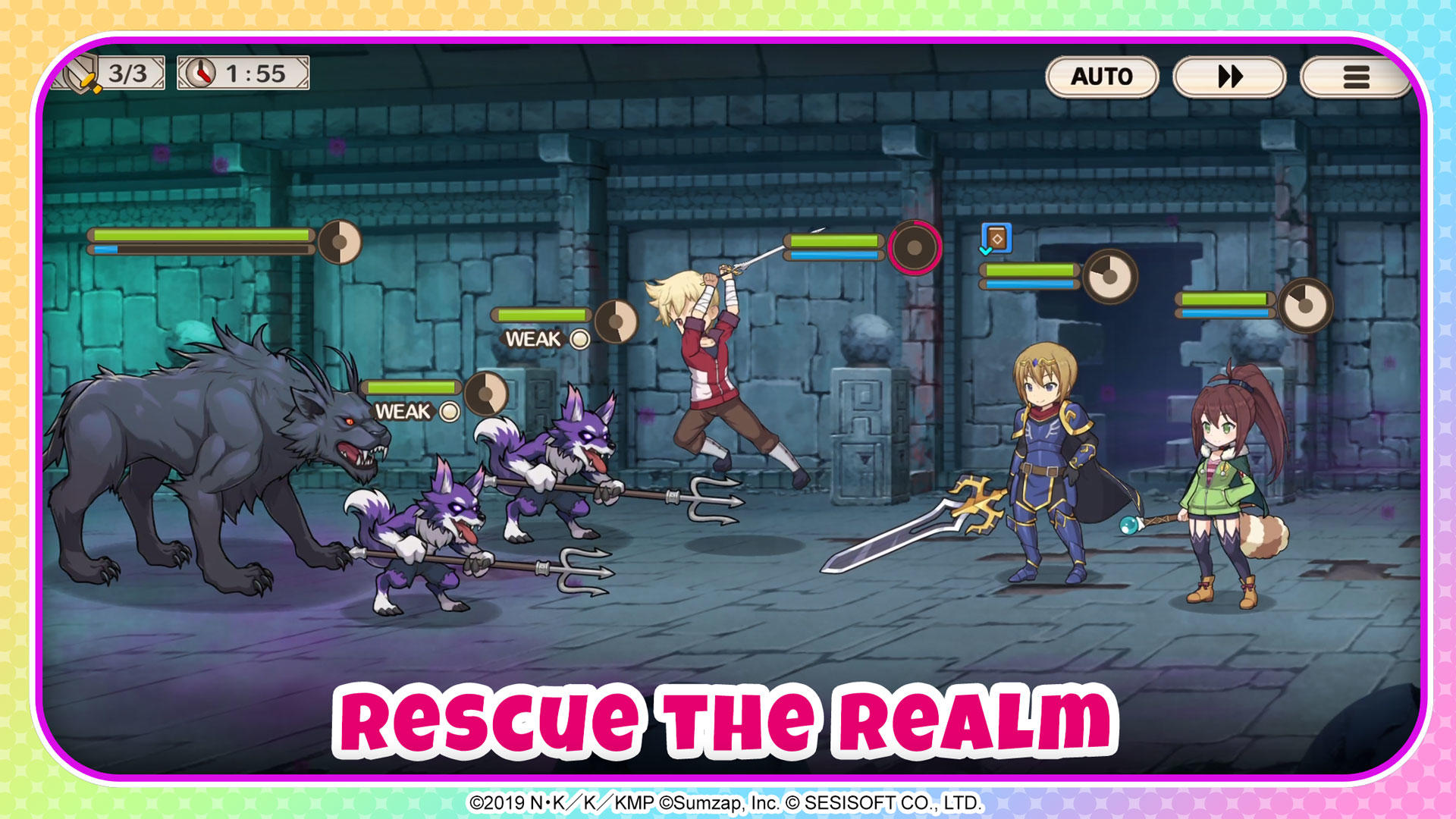 KonoSuba: Fantastic Days Game Screenshot