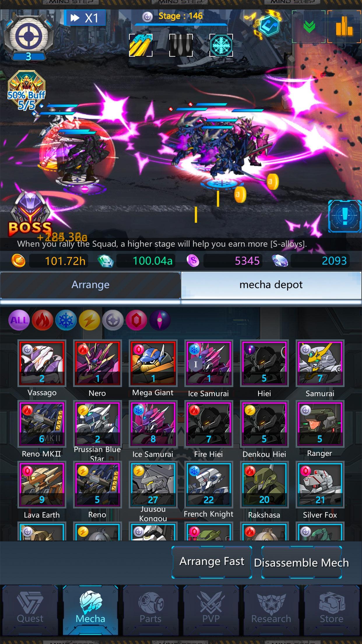 Infinity Mechs Game Screenshot