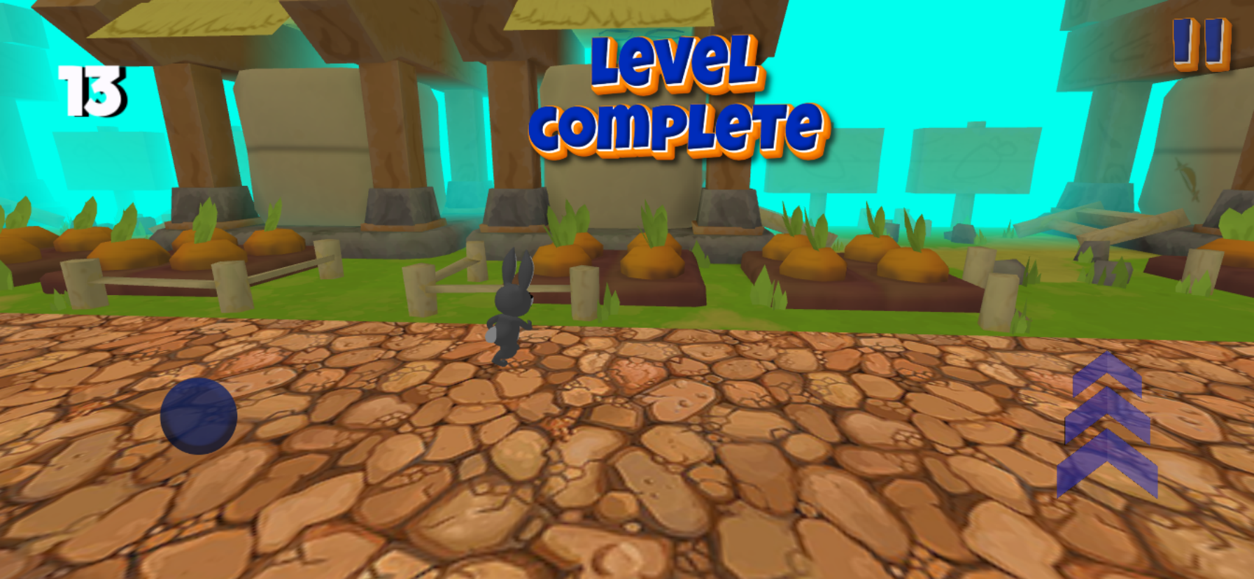 Super Rabbit Adventure Game Screenshot