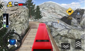 Offroad Tourist Bus Hill Climb Game Screenshot