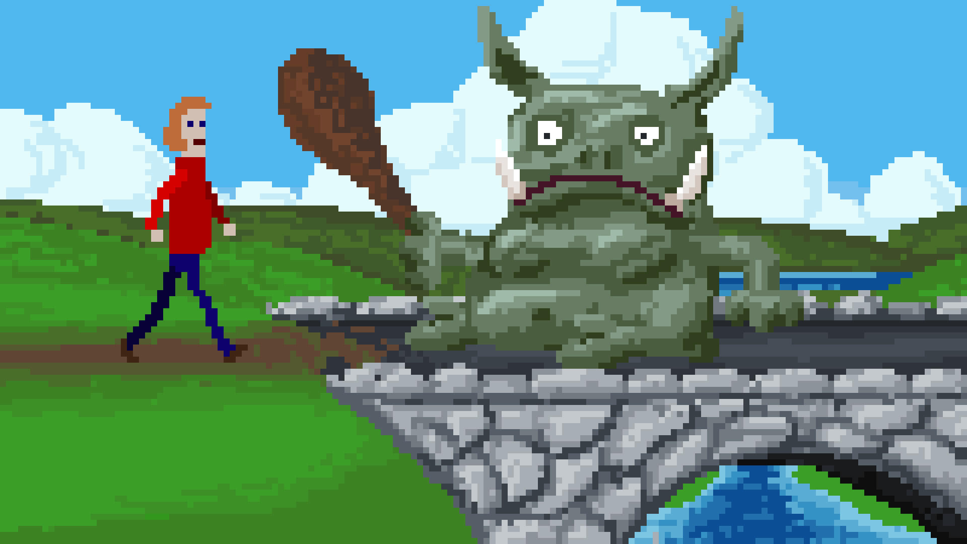 McPixel 3 Game Screenshot