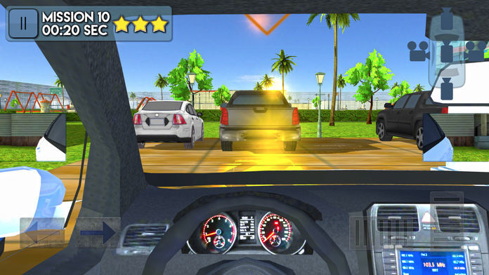 Screenshot of In Car VR Parking 2017 PRO - Full Miami Version