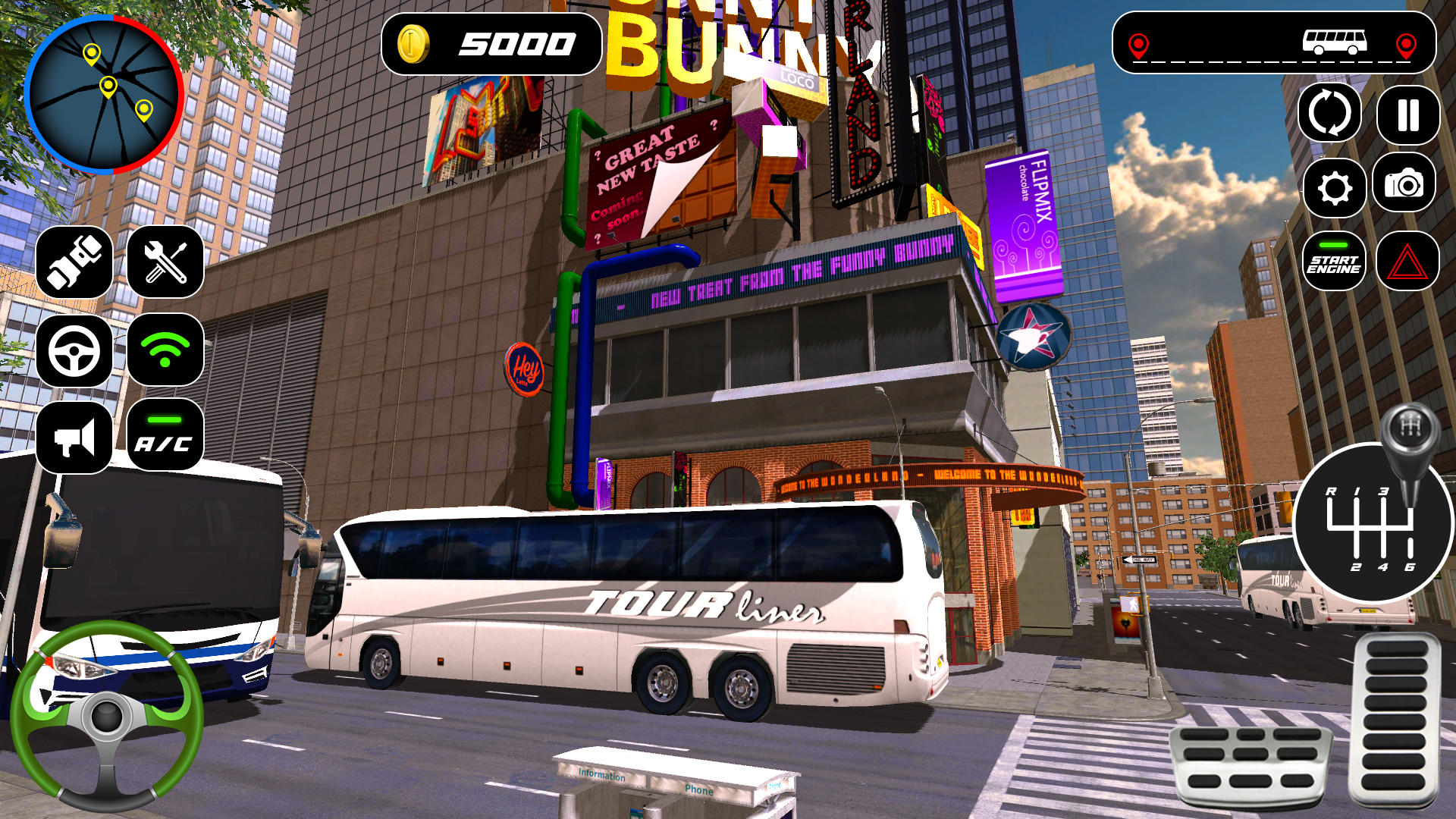 Modern City Bus Simulator Game Offroad: Ultimate Public Transport