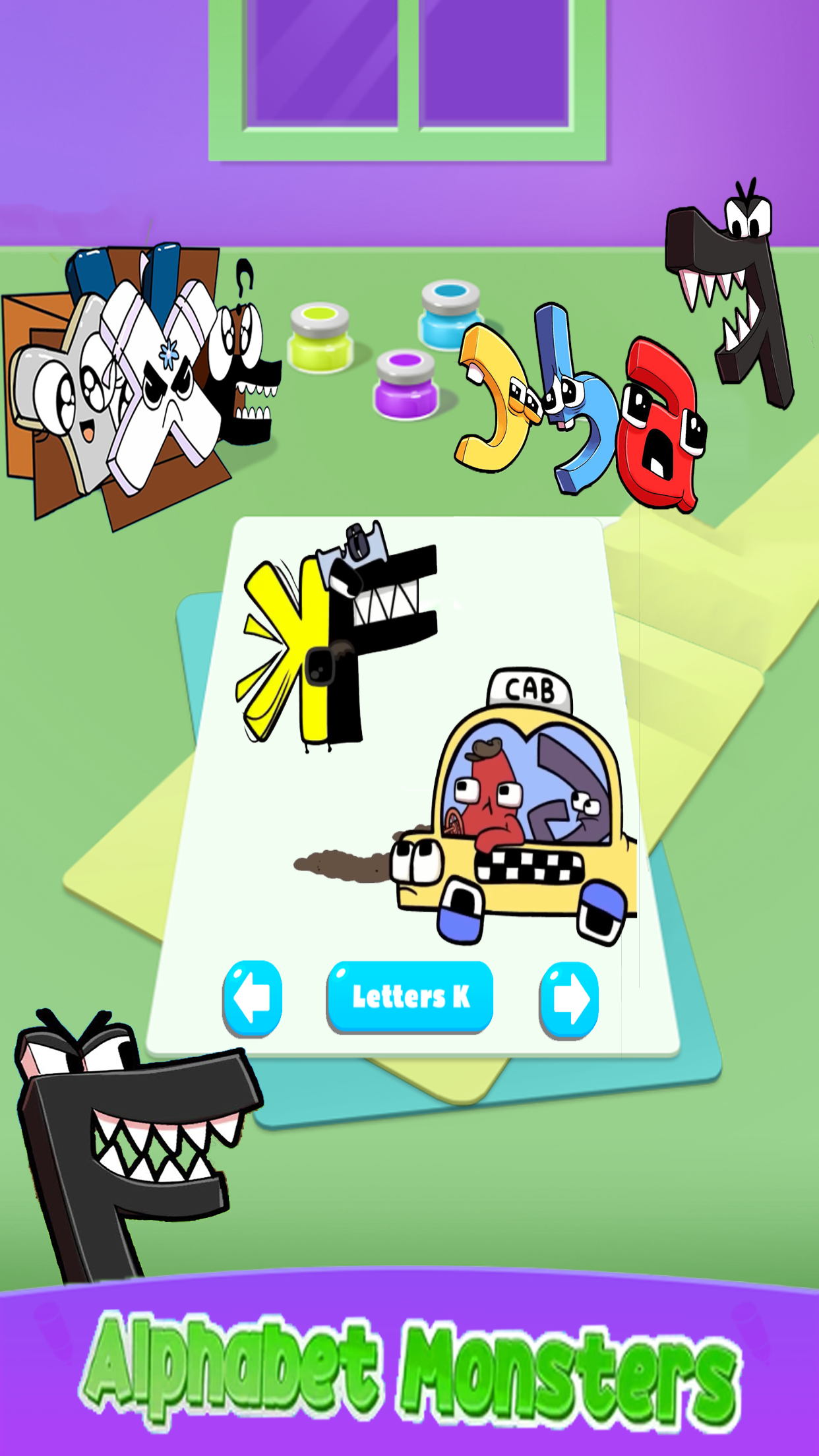 Alphabet Transform Game Screenshot