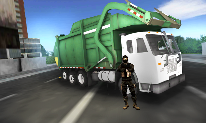 Garbage Truck Simulator 2016 Game Screenshot