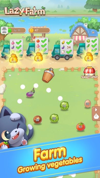 Lazy Farm screenshot game