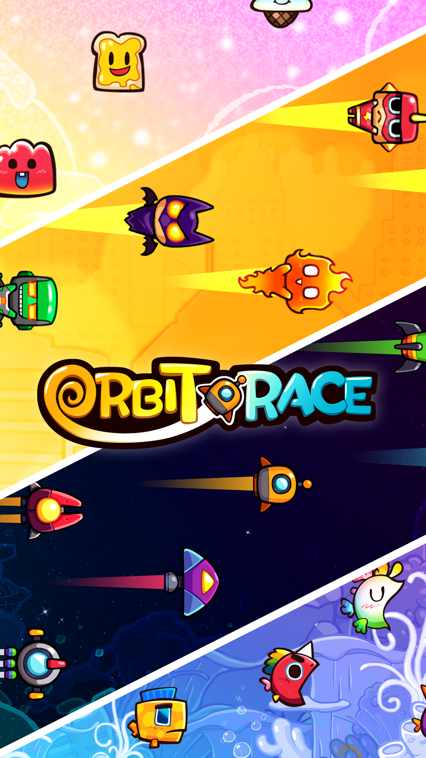 The Orbit Race - Stay Alive If ภาพหน้าจอเกม