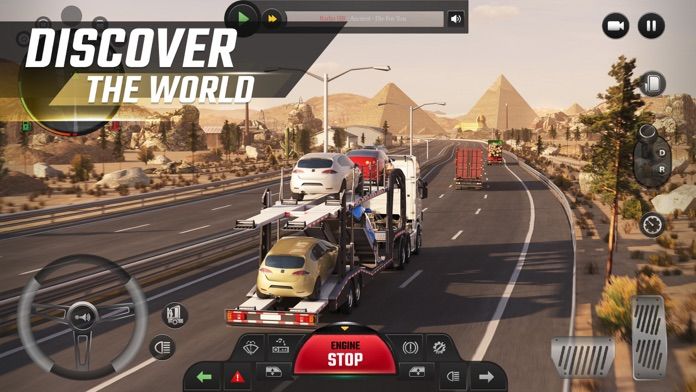 Screenshot 1 of Simulador de caminhão: mundo 