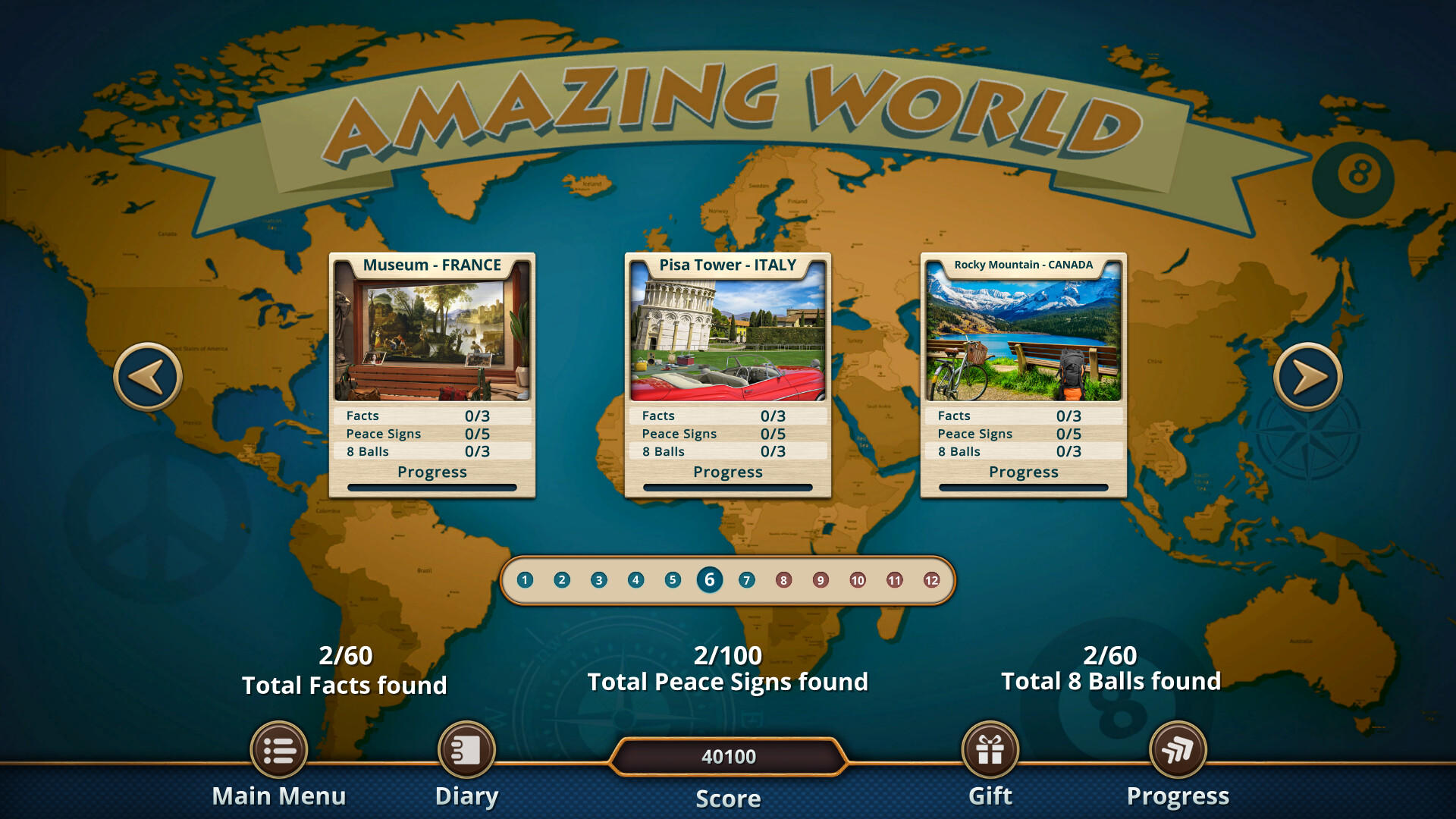 Adventure Trip: Amazing World 3 Collector's Edition ภาพหน้าจอเกม