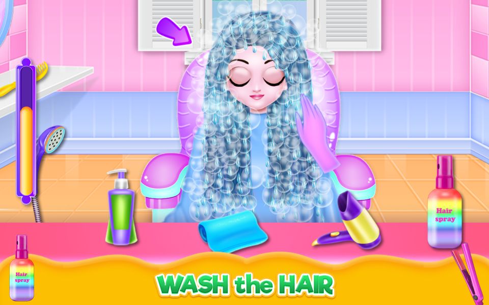 Cosplay Girl Hair Salon遊戲截圖
