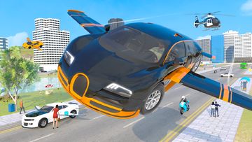 Flying Car Transport Simulator Game Screenshot