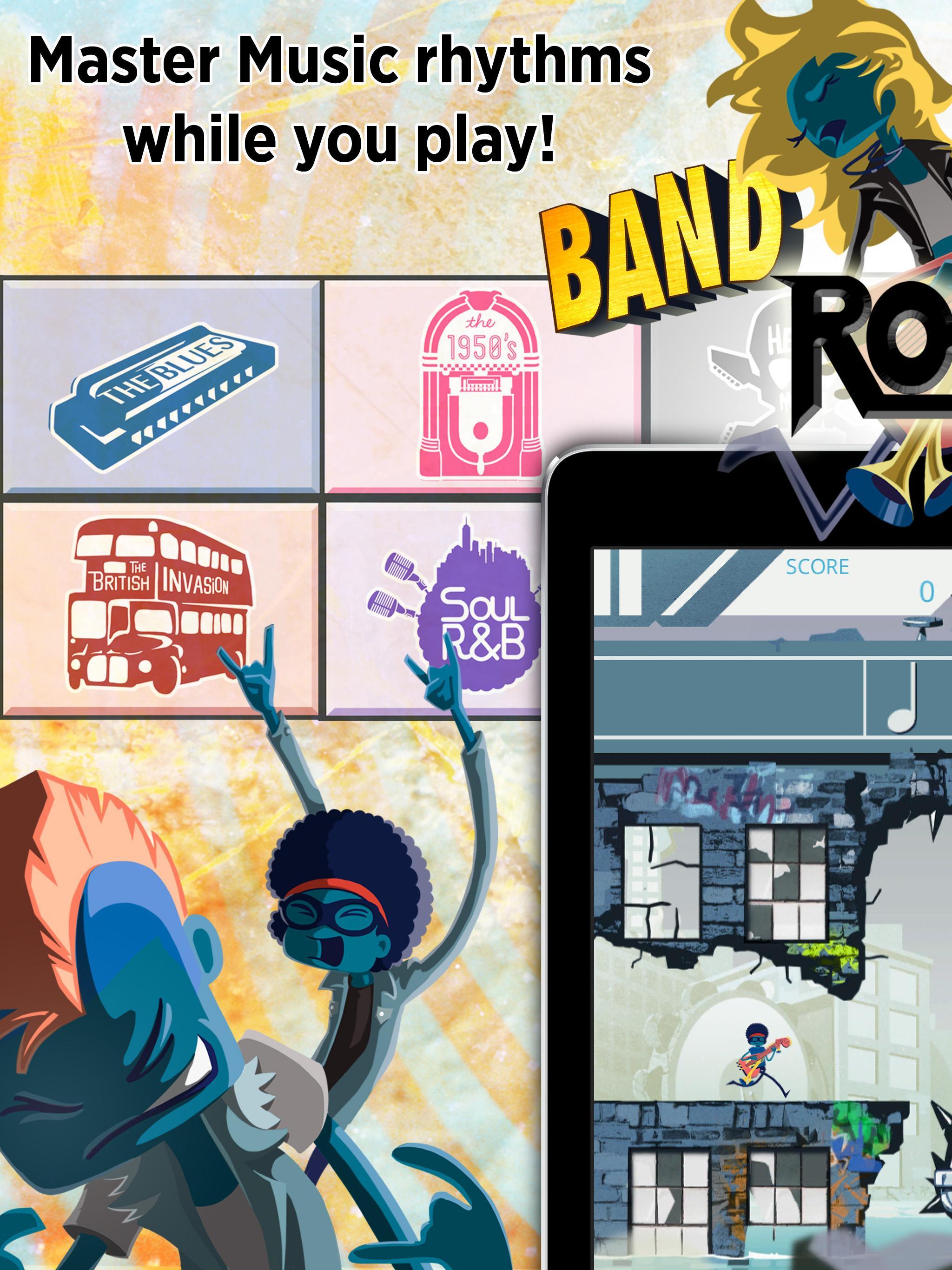 BandBlast Rock: Rhythm Master Game Screenshot
