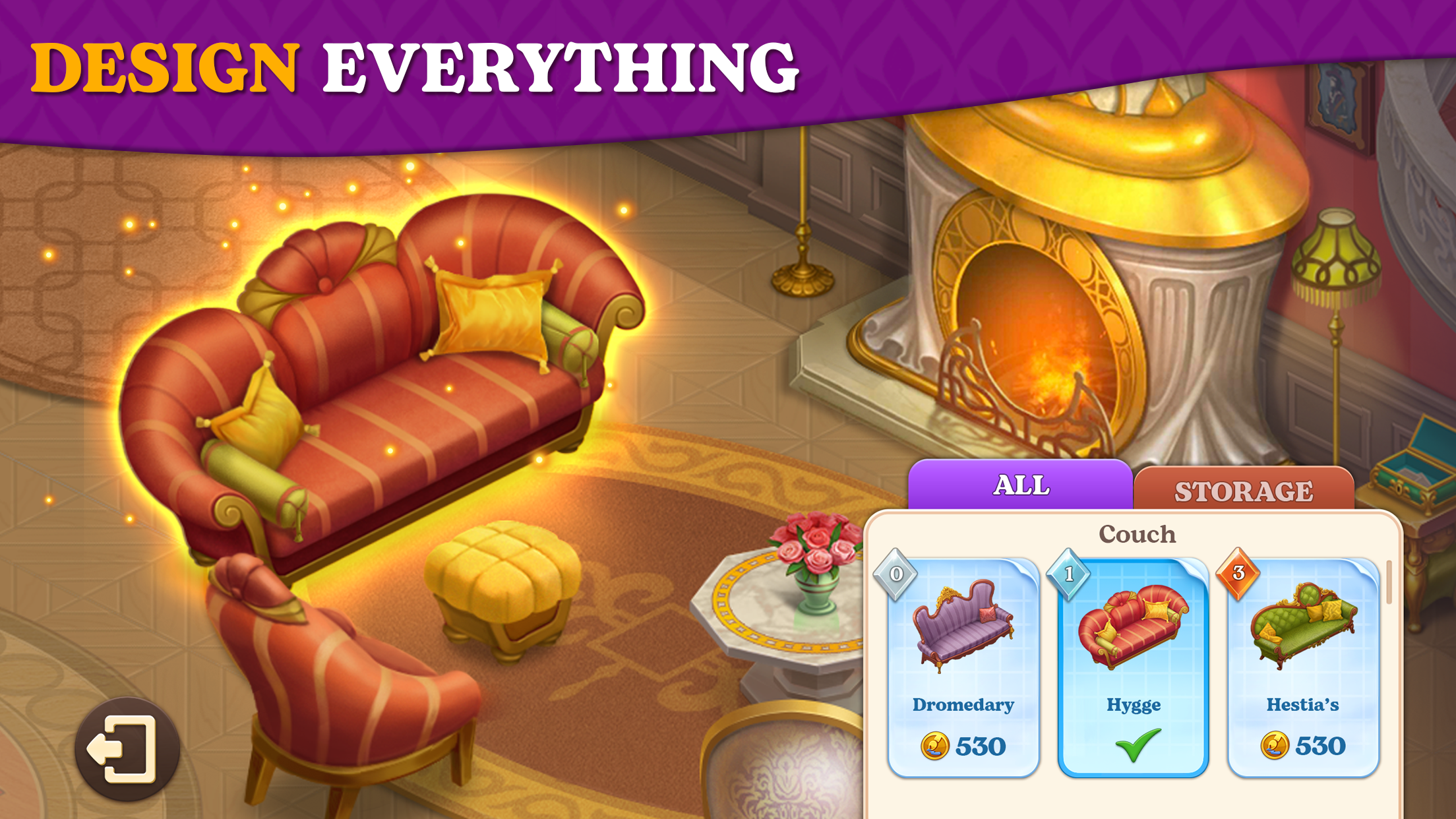 Beth's Mansion: Hidden Objects遊戲截圖