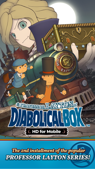 Layton: Diabolical Box in HD ゲームのスクリーンショット