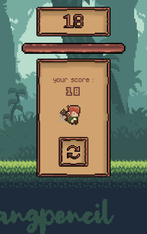 Jungle Run! Game Screenshot