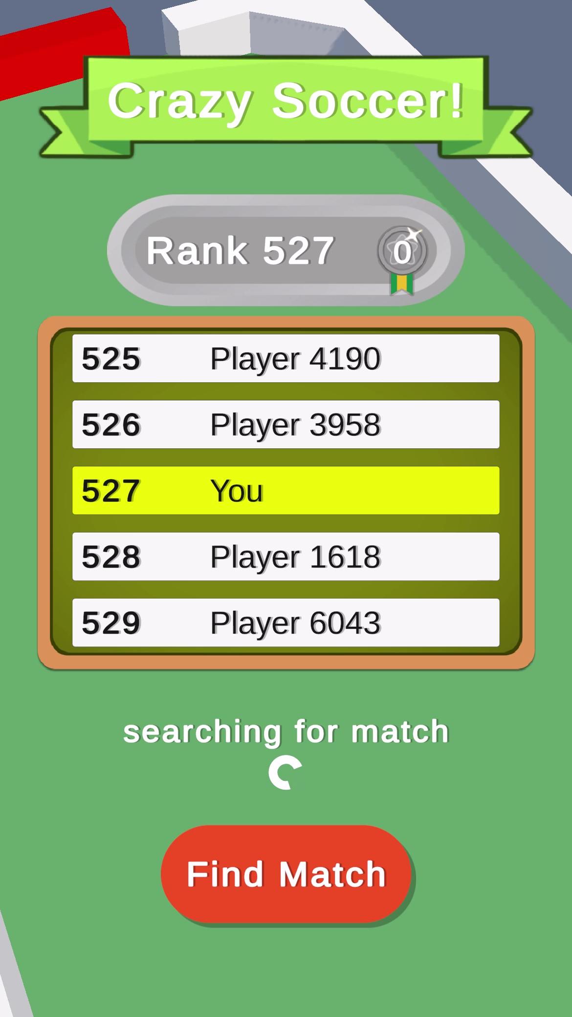 Crazy Soccer Game Screenshot