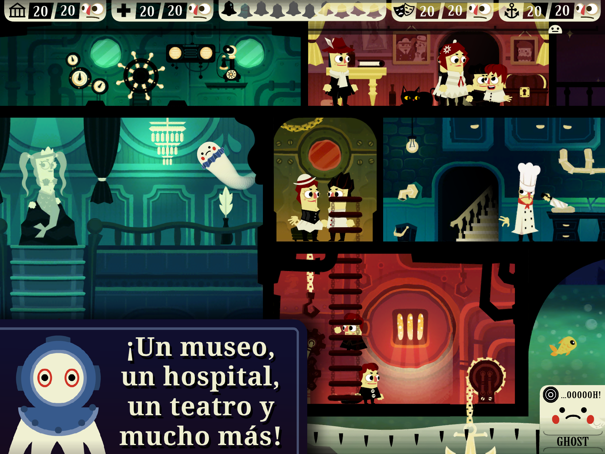 Captura de Pantalla del Juego Haunt the House: Terrortown