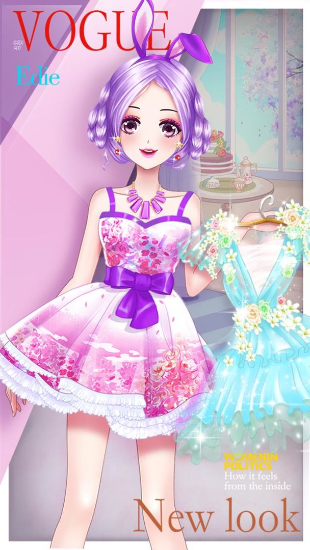 Screenshot of Anime Girl Dress Up