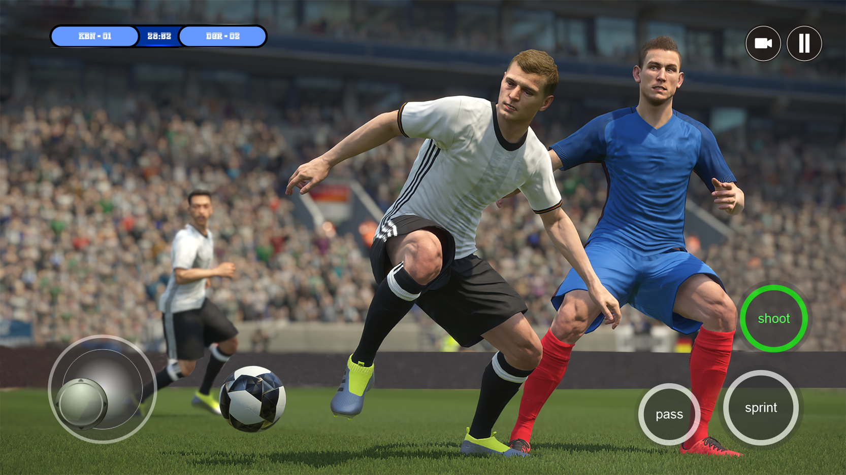 Screenshot of Football League Pro