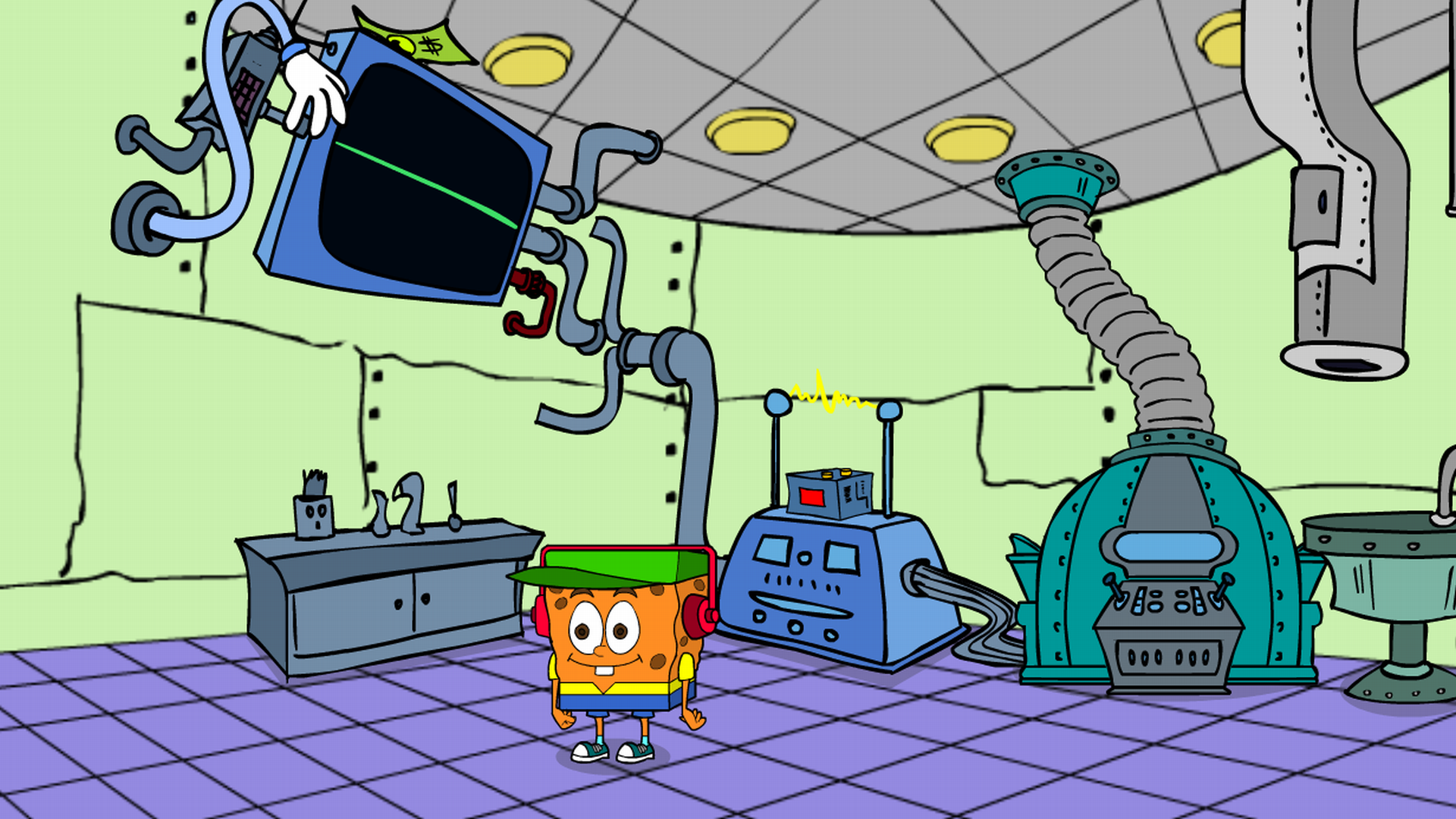 Bob Bubbles Saw Trap Game Screenshot