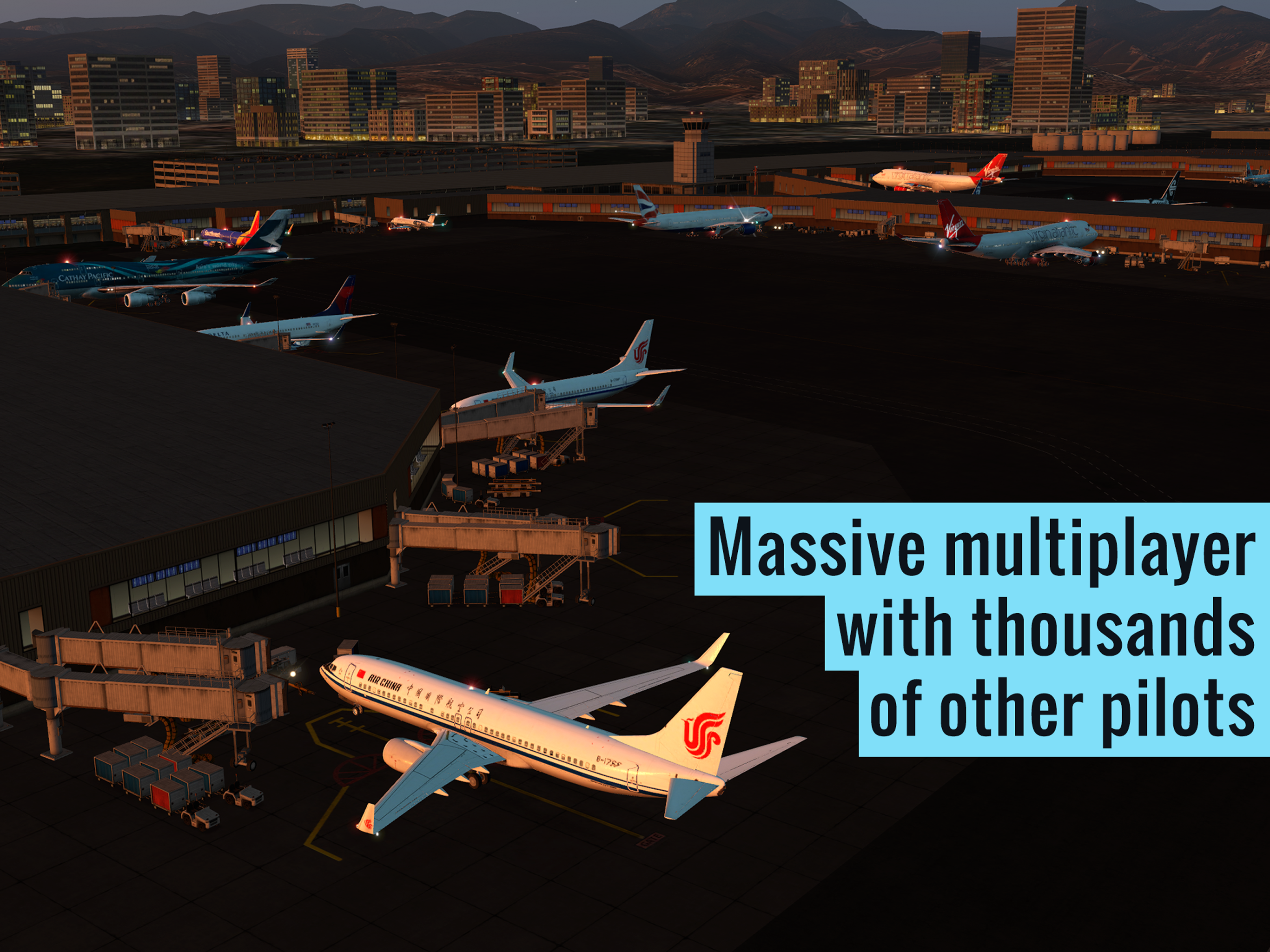Screenshot of X-Plane Flight Simulator