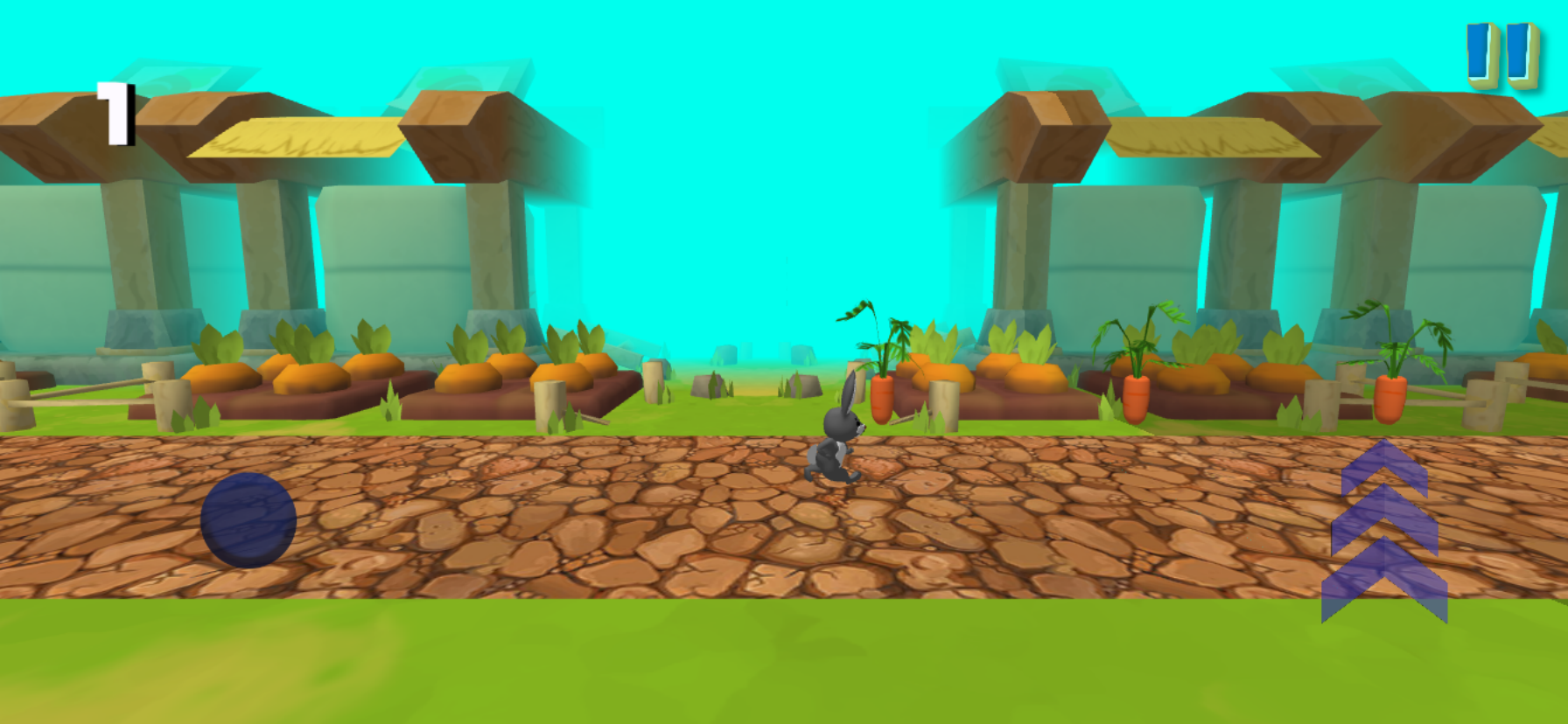 Super Rabbit Adventure Game Screenshot